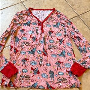 Little Sleepies Pink and Red Justice League